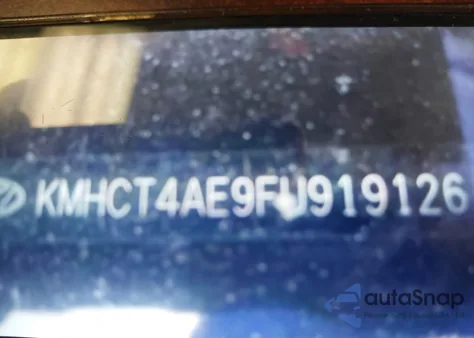 2015 Hyundai Accent Gls z USA, uszkodzony, nr VIN KMHCT4AE9FU919126